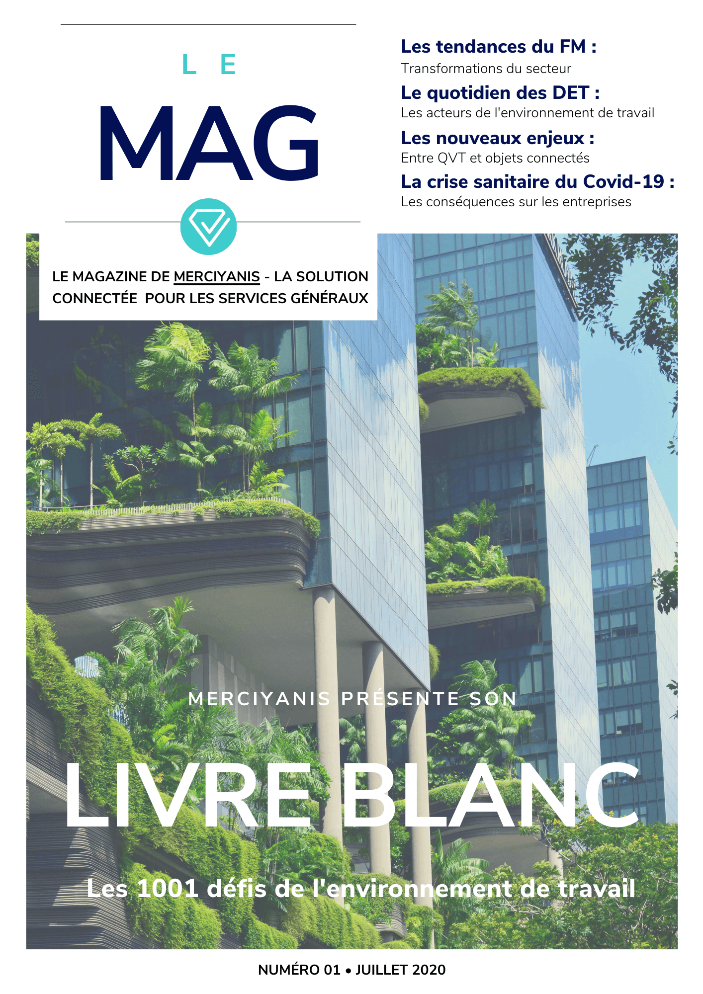 Couverture du livre blanc « Les 1001 défis de l'environnement de travail »