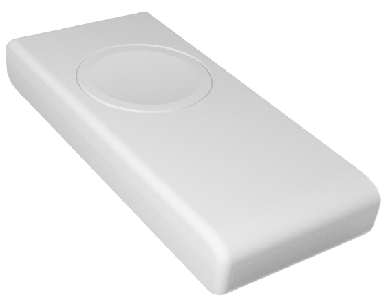 Photo d'un bouton connecté