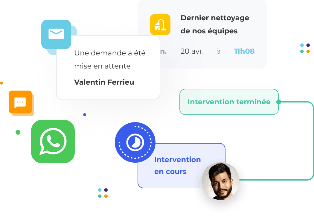 illustration alerte et clôture