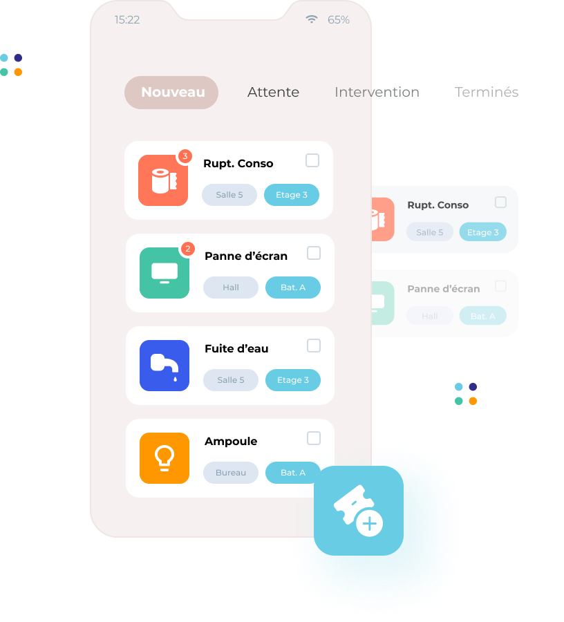 illustration plateforme sur mobile