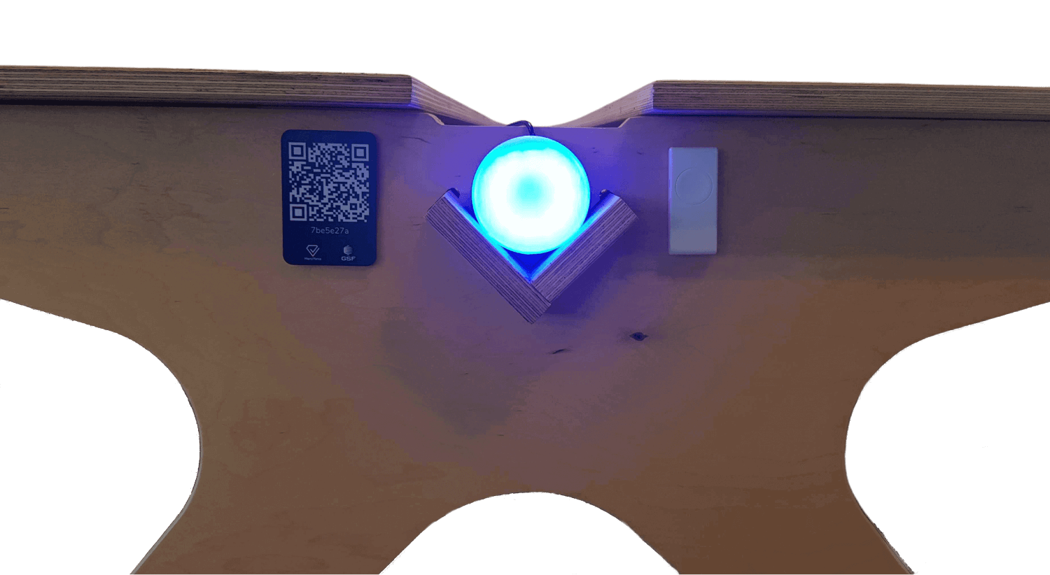 Exemple de poste de travail avec objets connectés