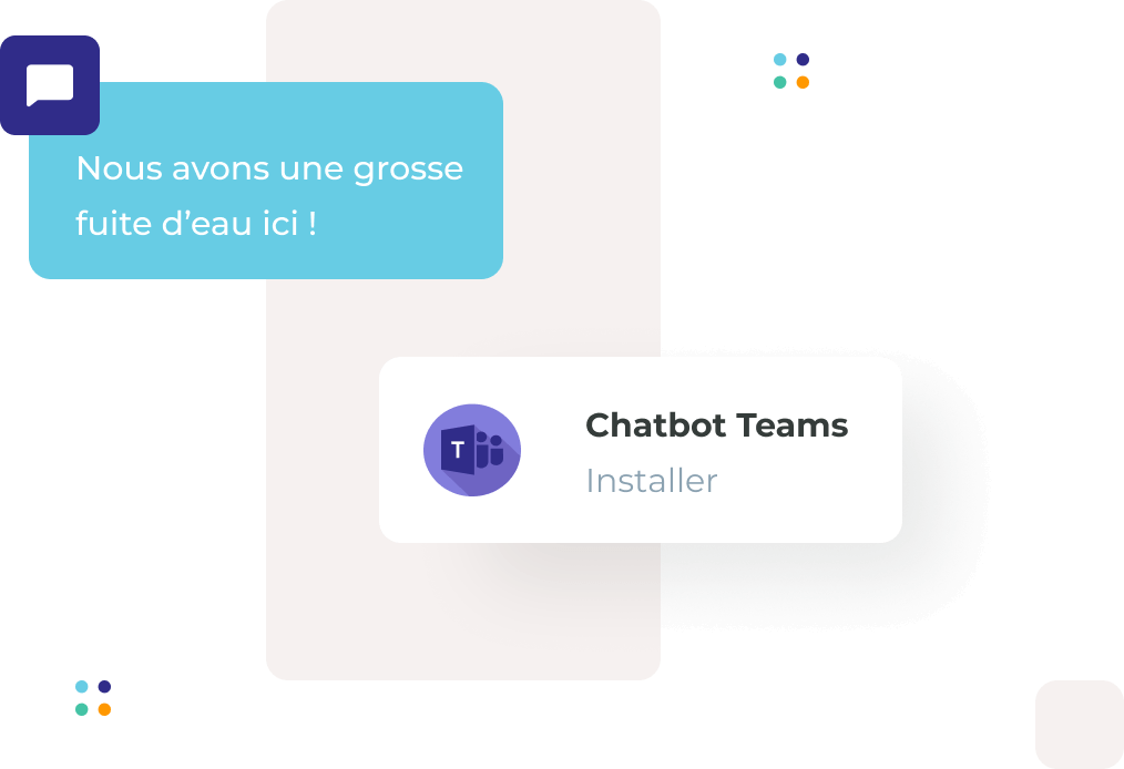 illustration du chatbot Microsoft Teams MerciYanis