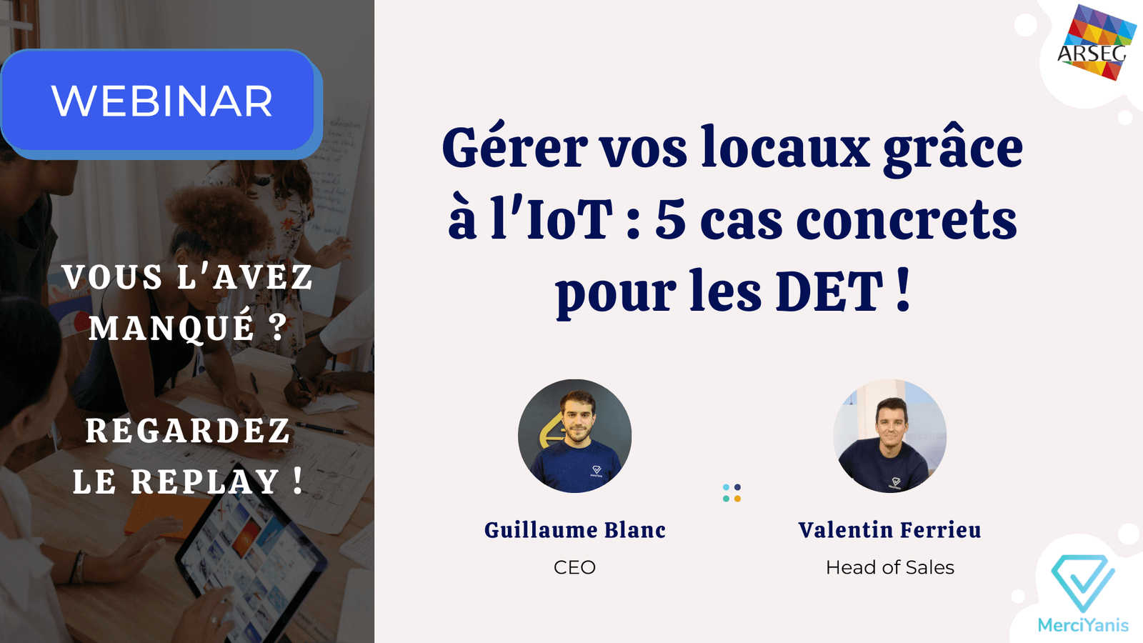 Webinar — Gérer vos locaux grâce à l’IoT