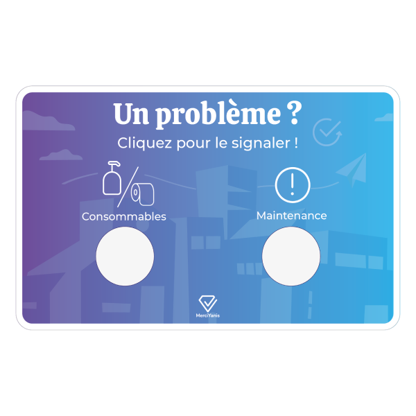Boutons connectés de déclaration d’incidents
