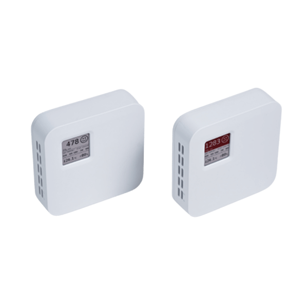Capteur de qualité de l’air avec écran