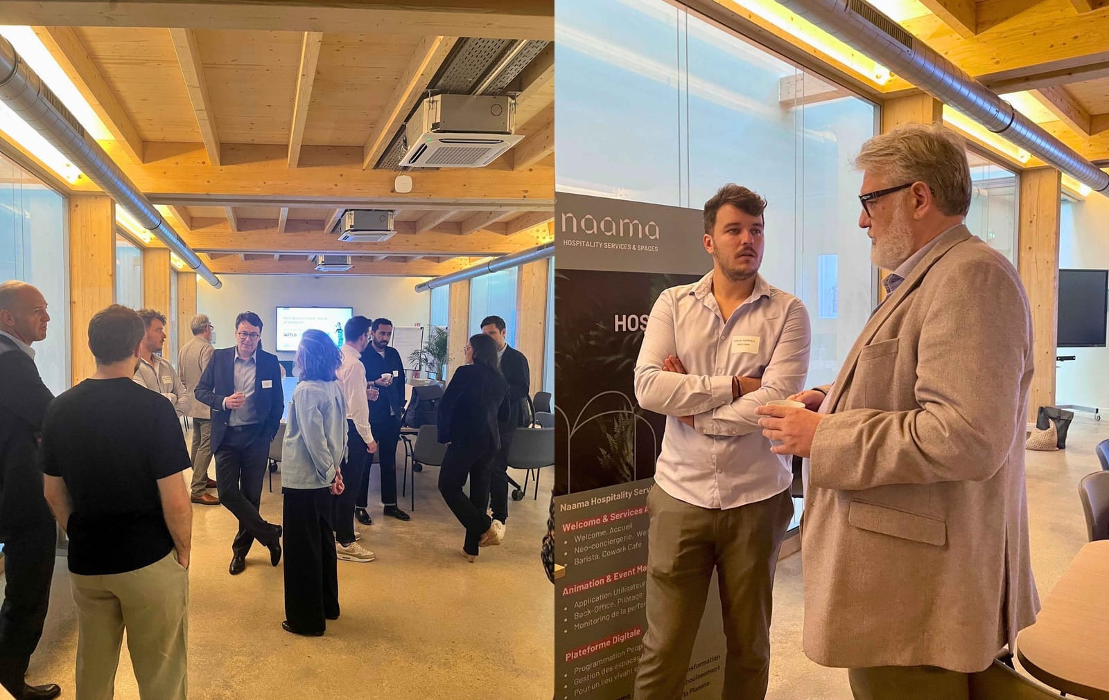 Intervenants de la table ronde Smart Building